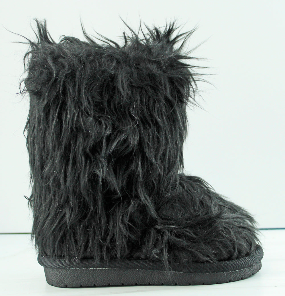 Alice 21K Little Mid Calf Girls Fur Boots