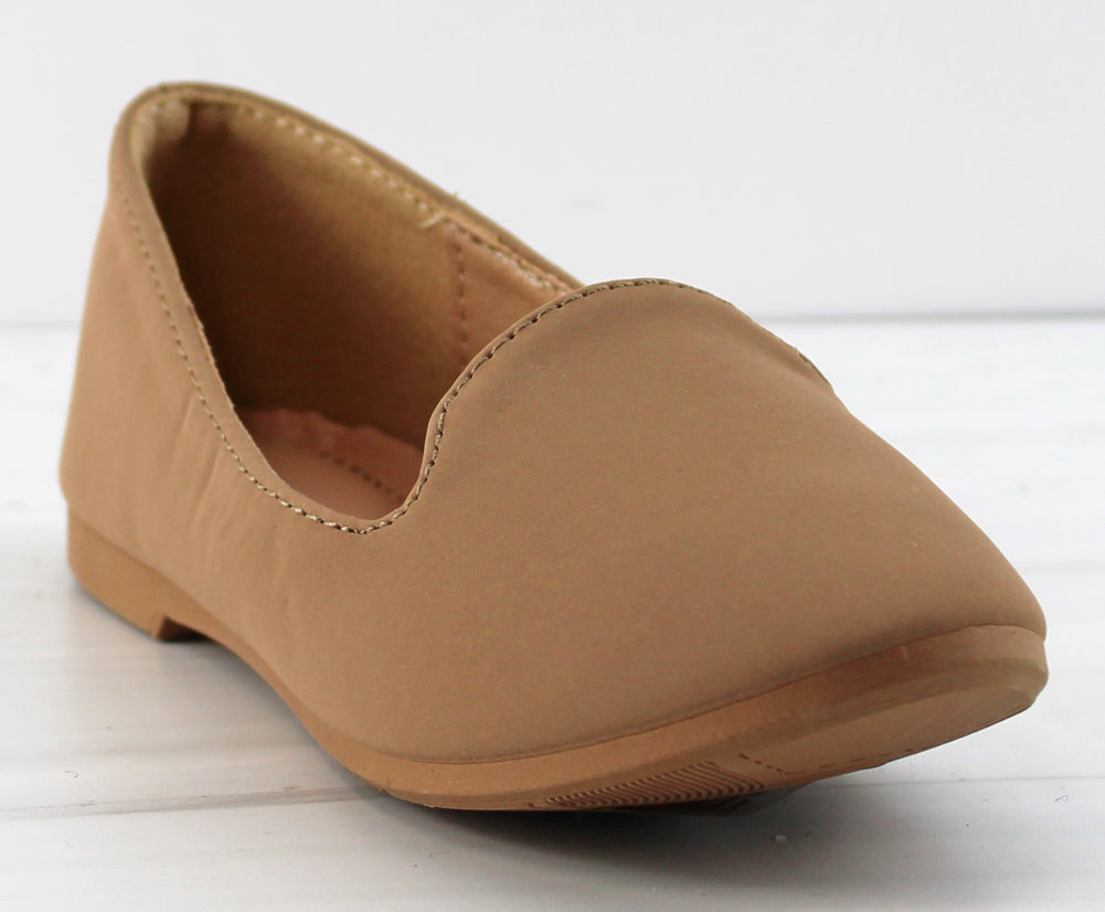 Costa 79k Little Girls Almond Toe Ballet Flats