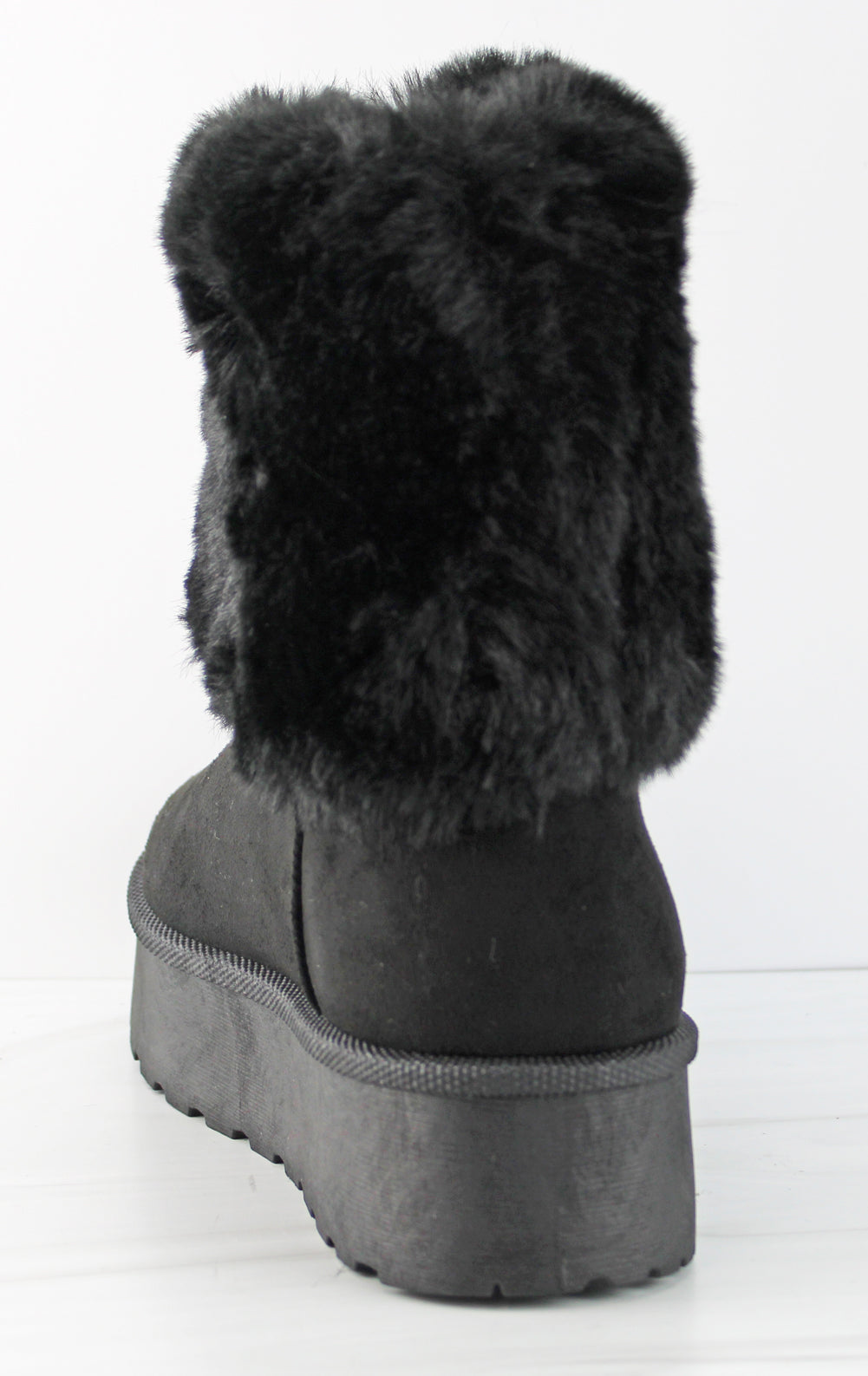 Denmark 35 Women&#39;s Faux Fur Platform Ankle Boots