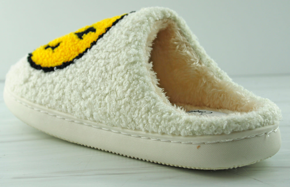 Derby 1 Women&#39;s Smiley Face Casual Comfort Slippers