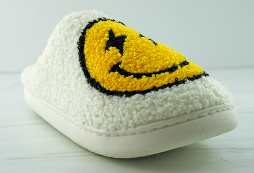 Derby 1 Women&#39;s Smiley Face Casual Comfort Slippers