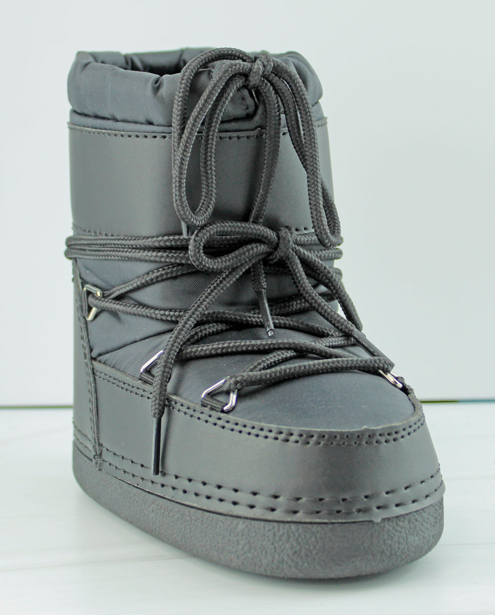 Emmett 1k Little Kids Nylon Laced Moon Boots