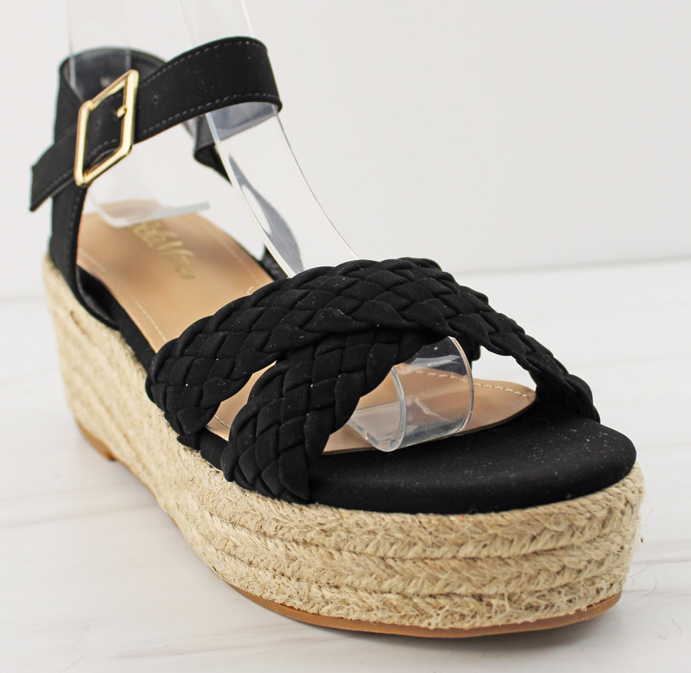 Marco 4 Womens Wedge Espadrille Heels