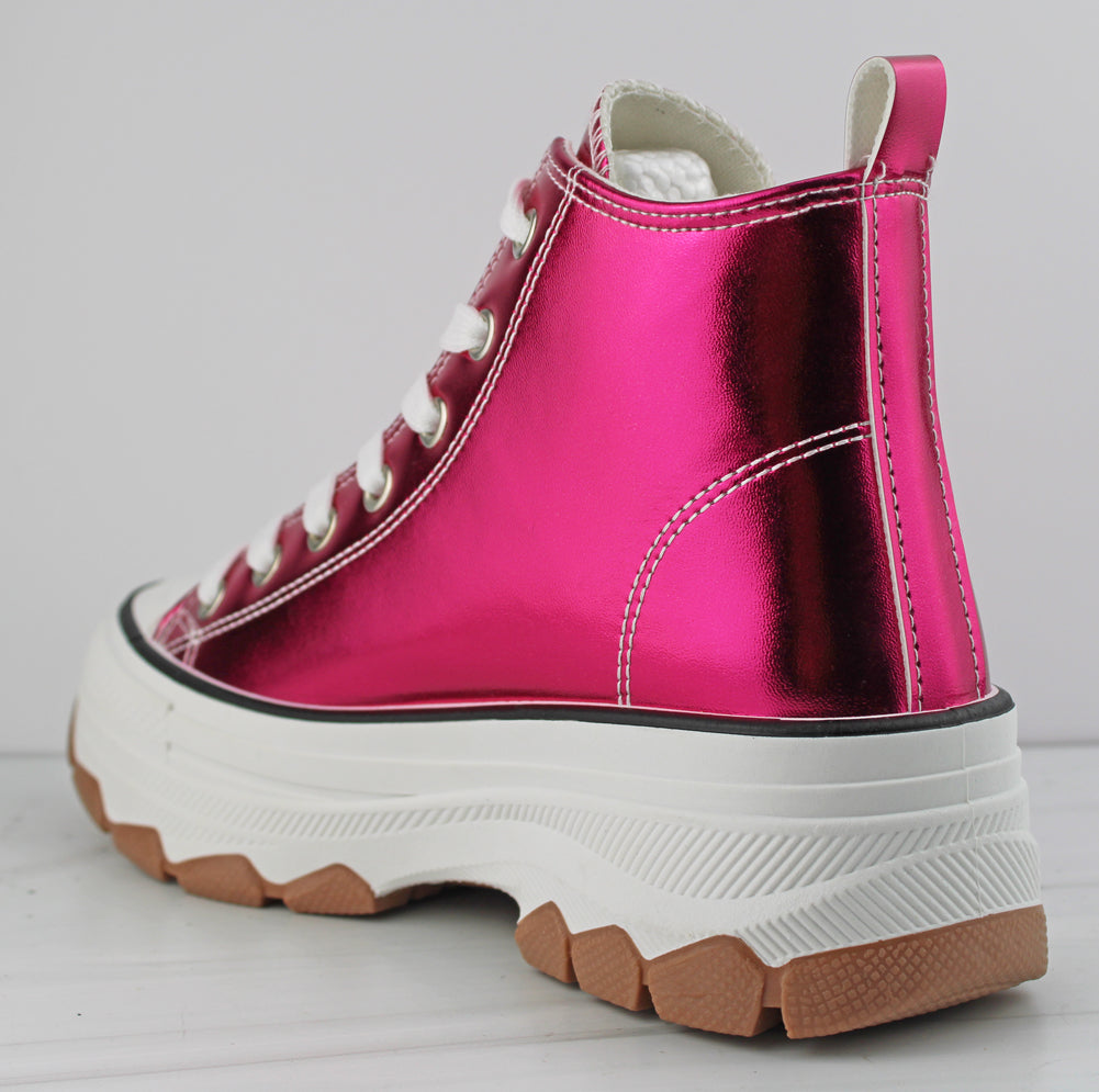 Murphy 1 Women&#39;s High Top Platform Canvas Sneakers