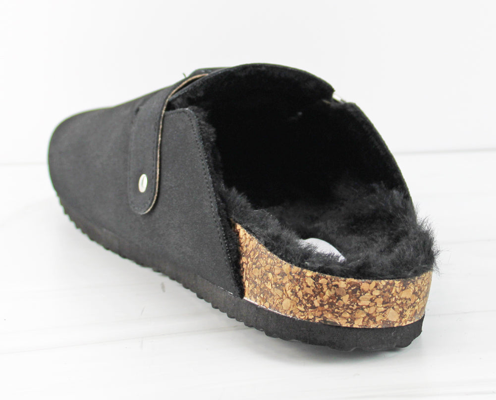 Seattle 1 Women&#39;s Faux Fur Cork Footbed Slipper