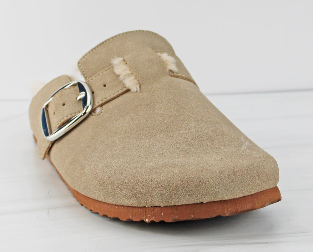 Seattle 1 Women&#39;s Faux Fur Cork Footbed Slipper