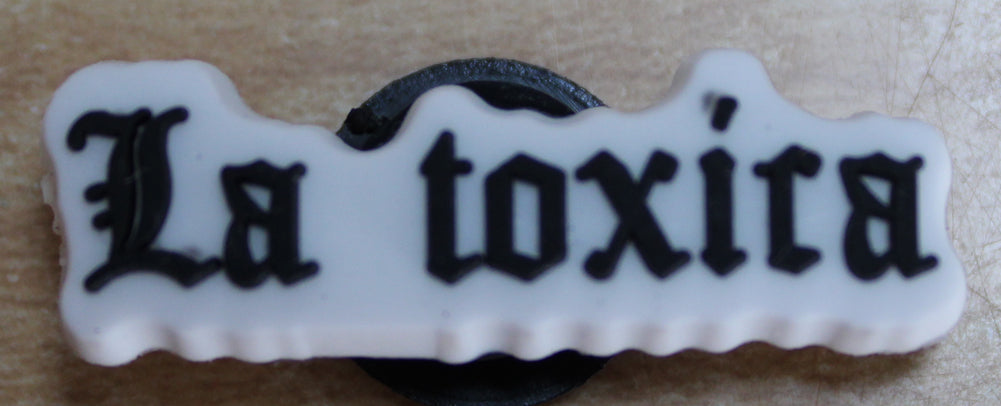 La Toxica Rubber Shoe Charms