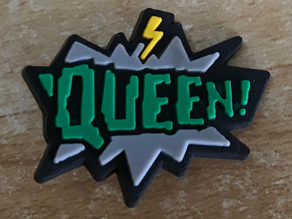 Lightning Queen Rubber Shoe Charms