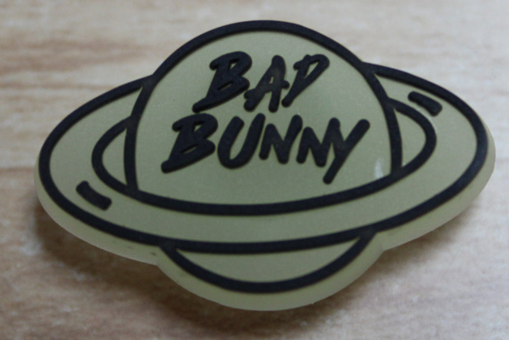 Bad Bunny Planet Rubber Shoe Charms