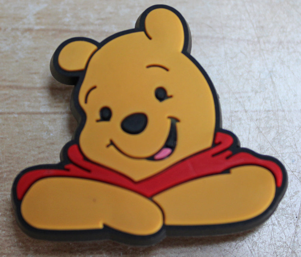 Winnie the Pooh Rubber Shoe Charms