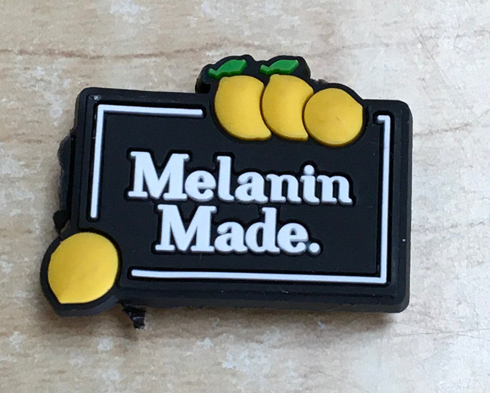 Melanin Made Rubber Shoe Charms