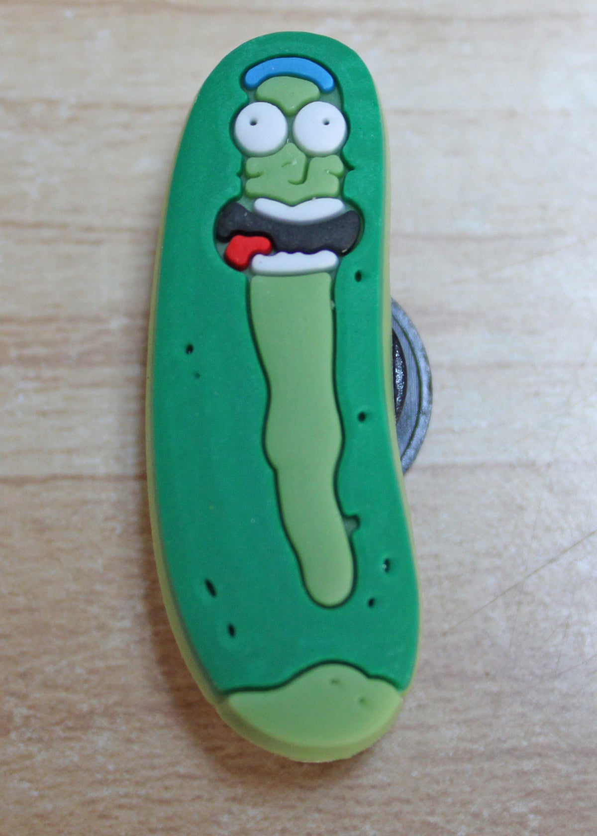 Pickle Rick Rubber Shoe Charms