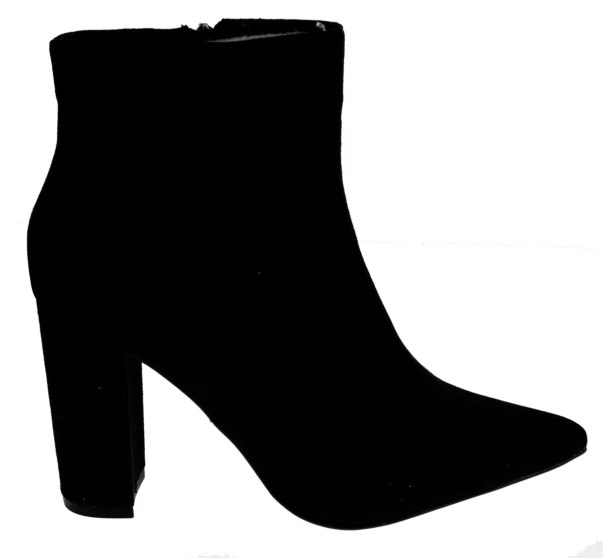 BellFlower 09 Womens Chunky Heeled Pointed Toe Ankle Booties