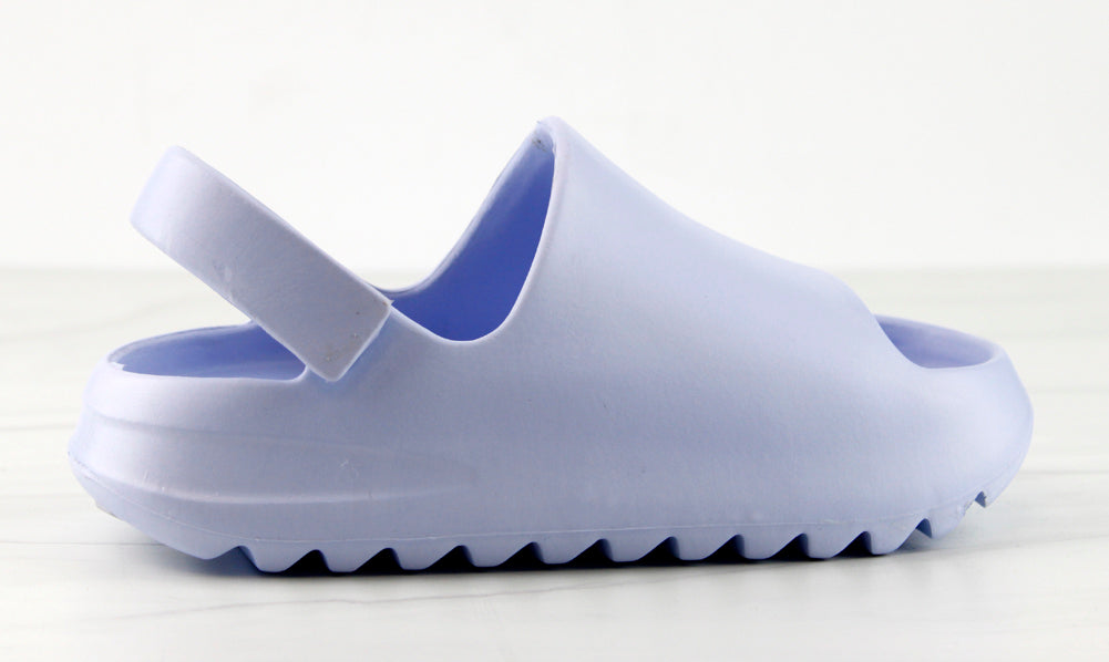 Periwinkle best sale adidas slides