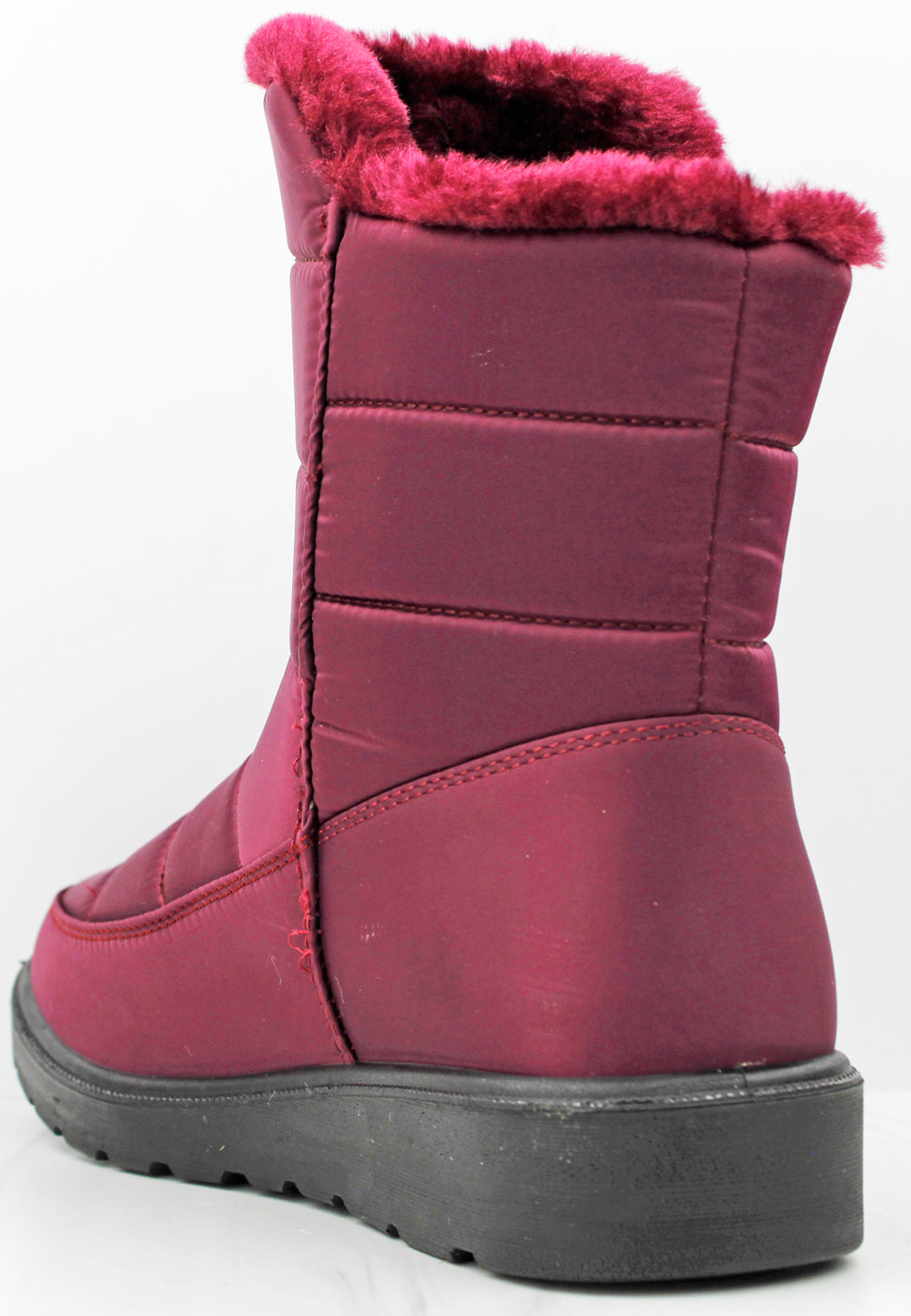 Coleen 99 Women&#39;s Insulated Fur Lined Zip Up Rain/Snow Boots