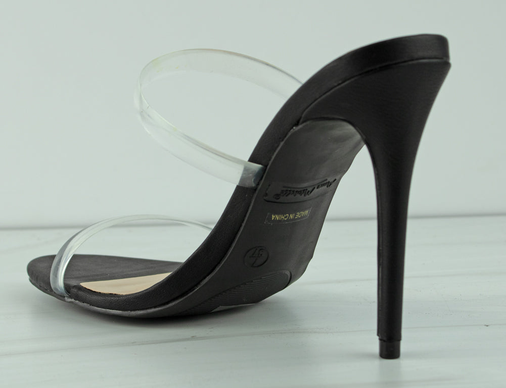 Amazon.com | NINE WEST Women's TENIA3 Heeled Sandal, Black, 11 | Heeled  Sandals