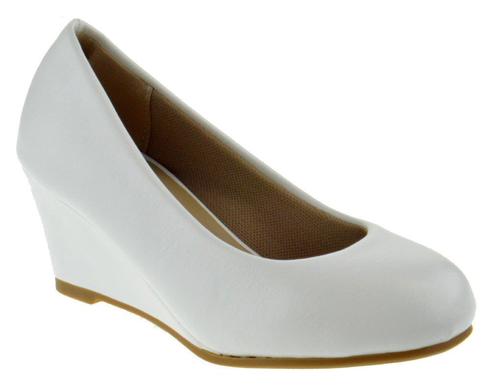 Doris 23k Girl&#39;s Wedge Ballet Flat