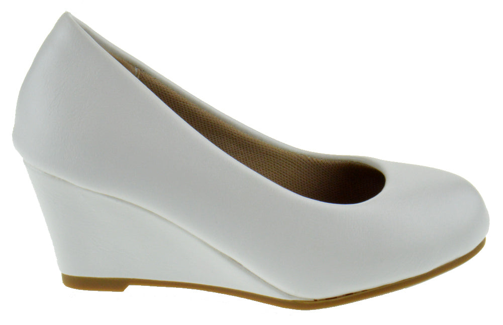 Doris 23k Girl&#39;s Wedge Ballet Flat