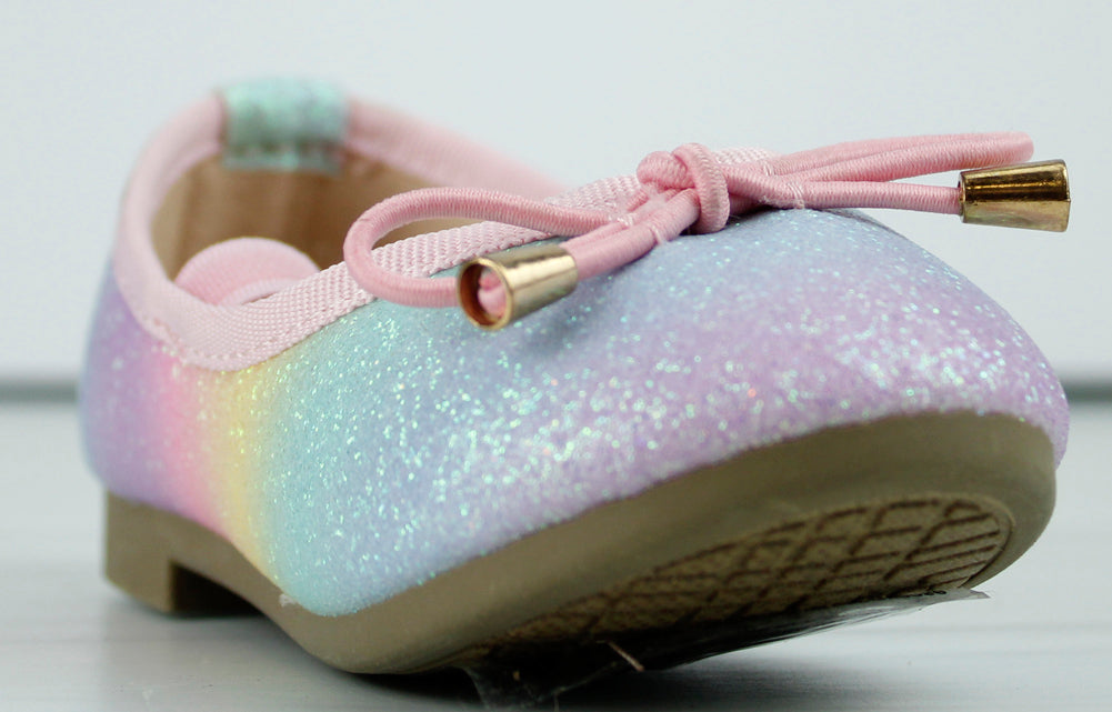 Dorothy 1A Baby Girl&#39;s Bow Embellished Ballet Flats