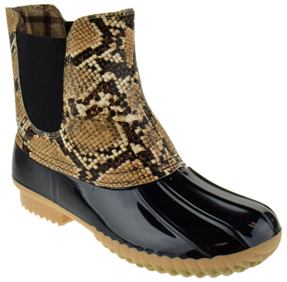 Dudley 08 Womens Ankle Weather Duck Boots