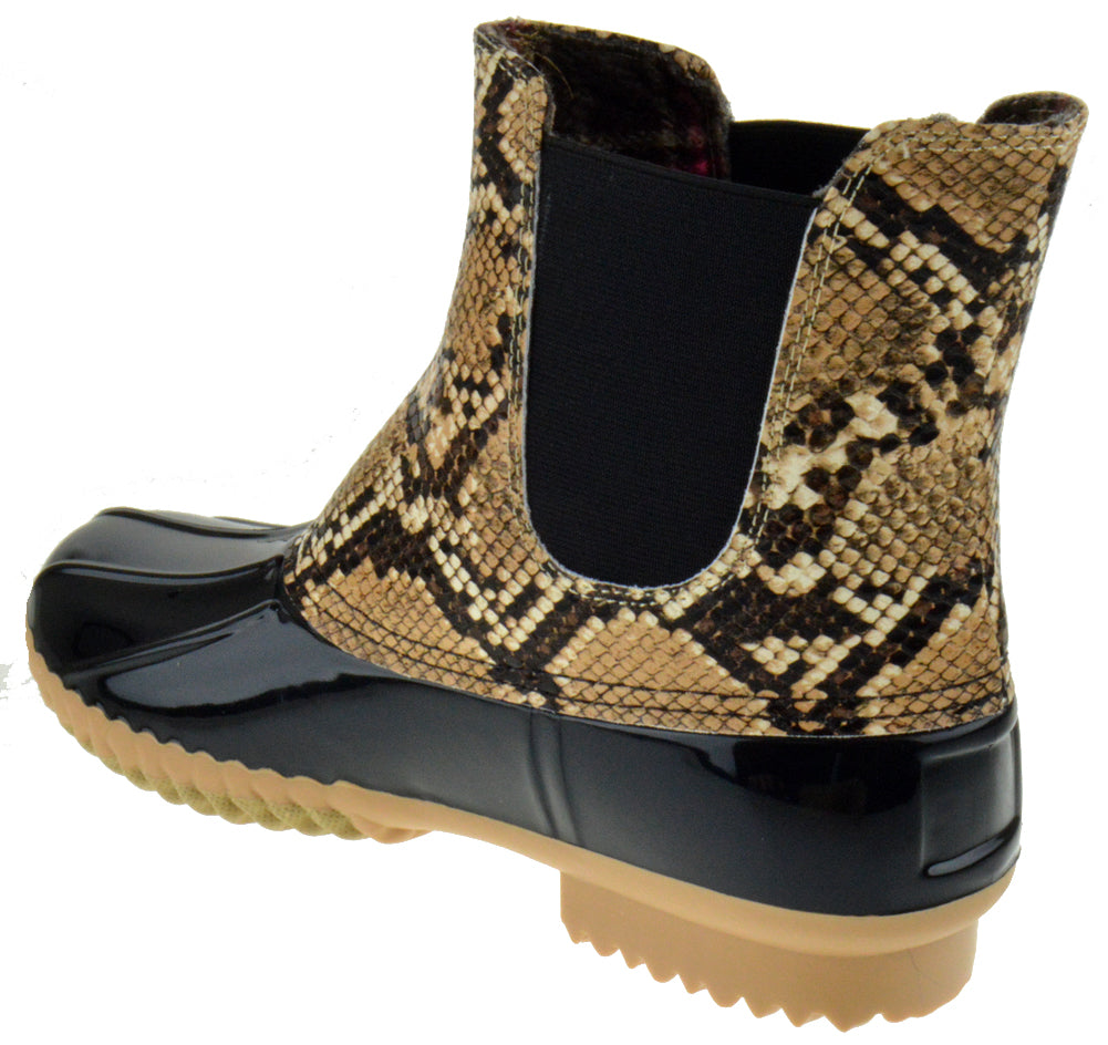 Dudley 08 Womens Ankle Weather Duck Boots