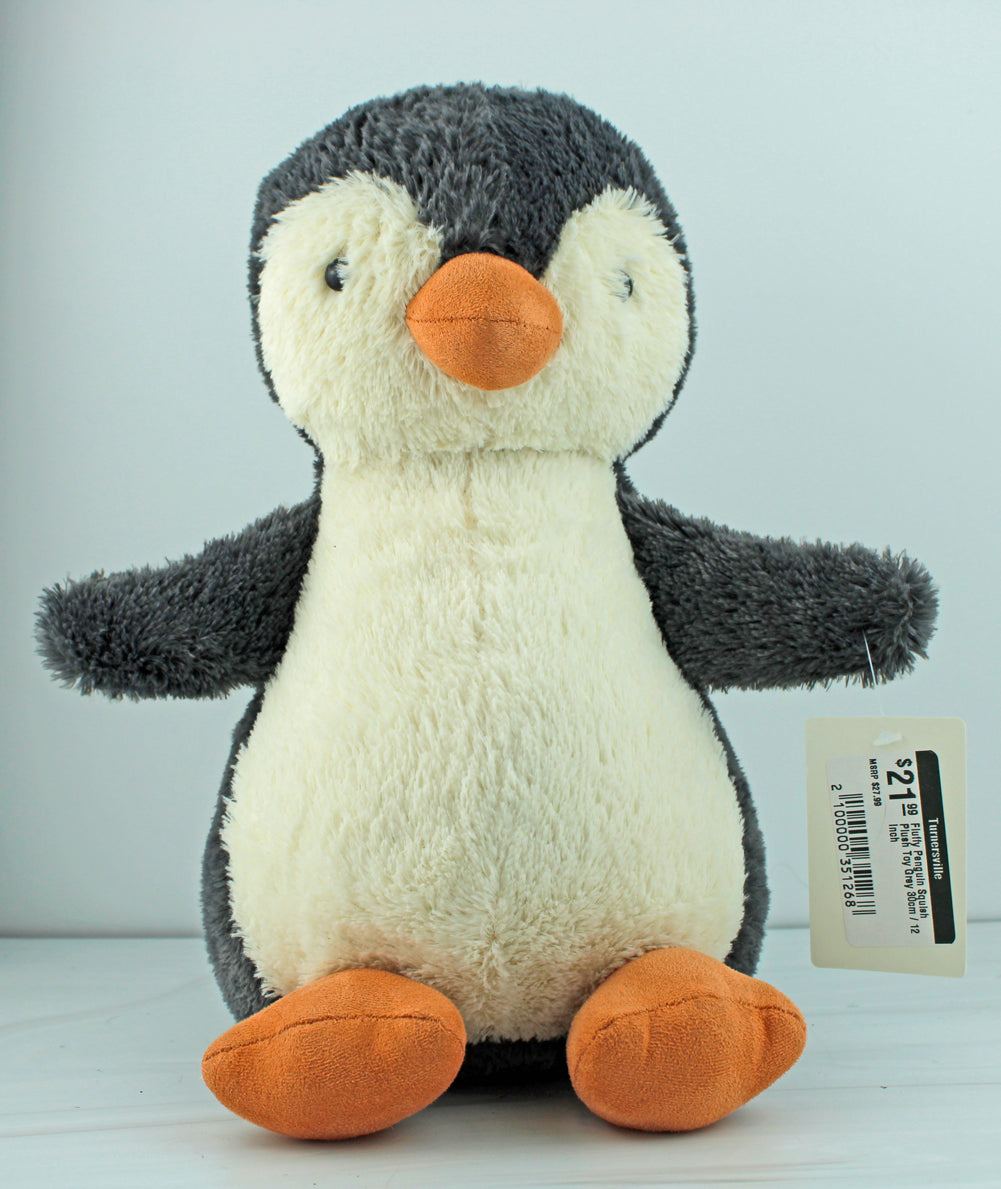 Fluffy Penguin Squish Plush Toy