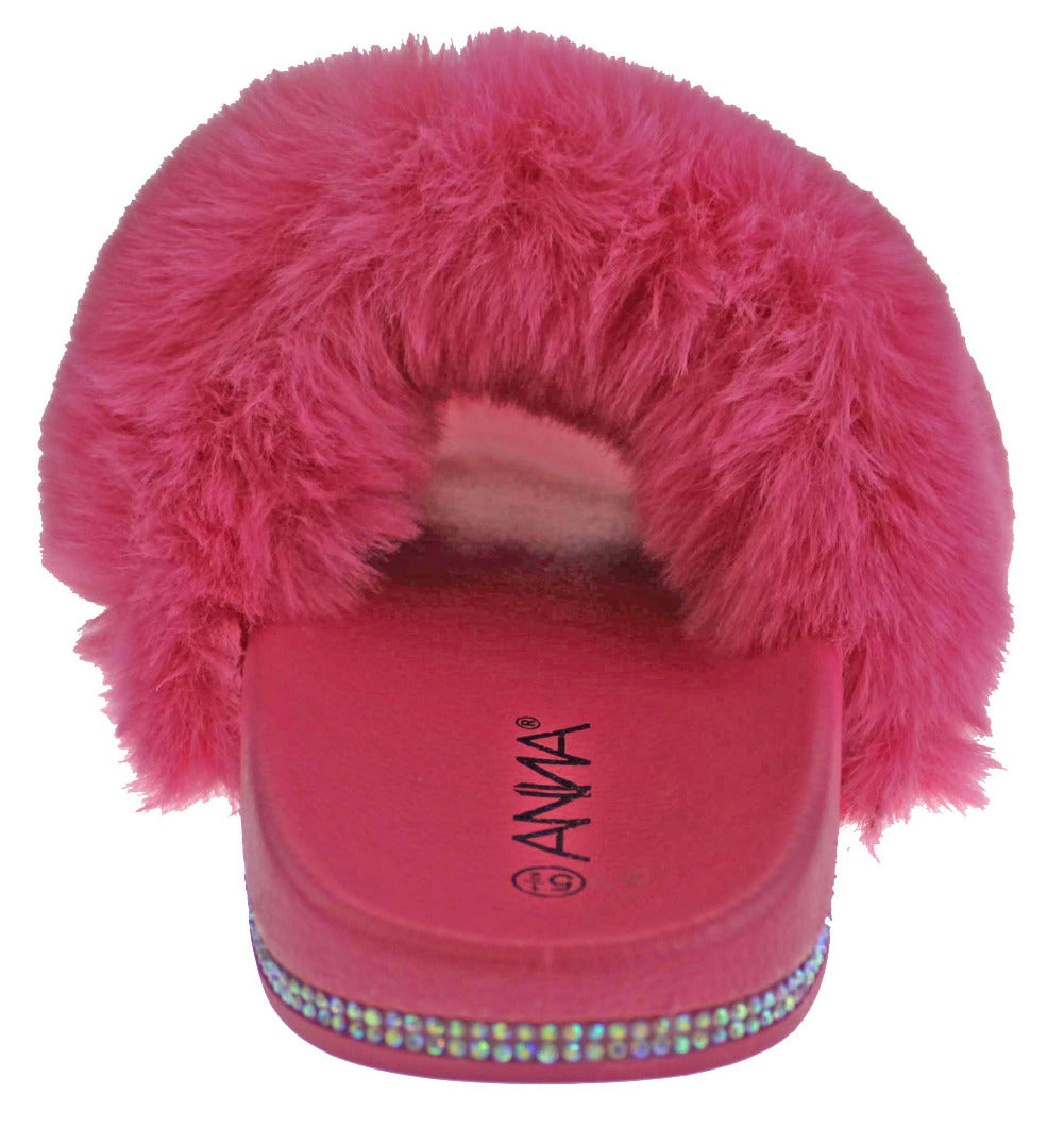 Furry Women&#39;s Ultra Soft Fluffy Slides