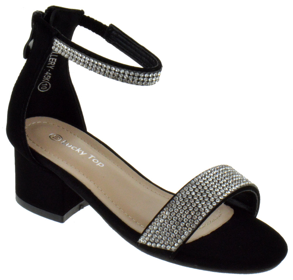 Buy Black Heeled Sandals for Women by SHUZ TOUCH Online | Ajio.com