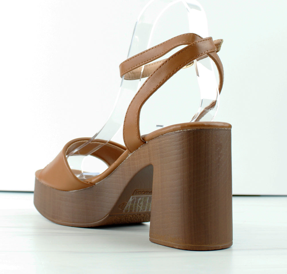 The latest collection of brown heels & wedges for women | FASHIOLA INDIA