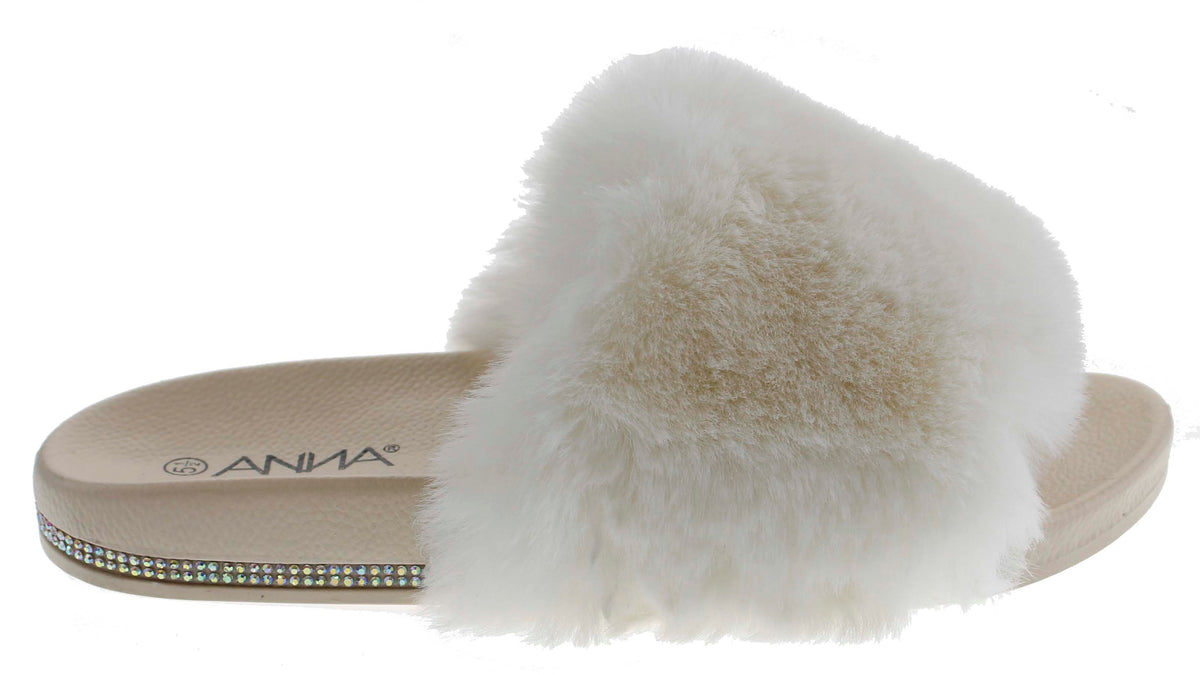 Furry Women&#39;s Ultra Soft Fluffy Slides