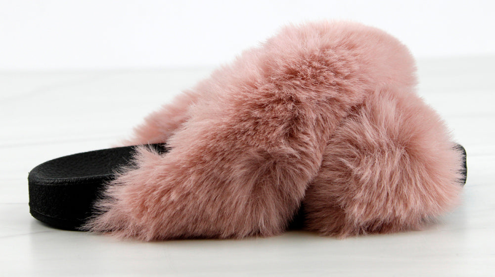 Cross on sale fur slides