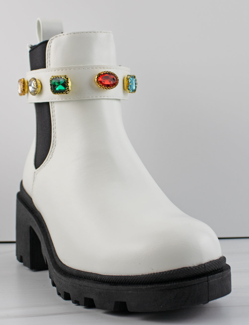 multi coloured ankle boots womens