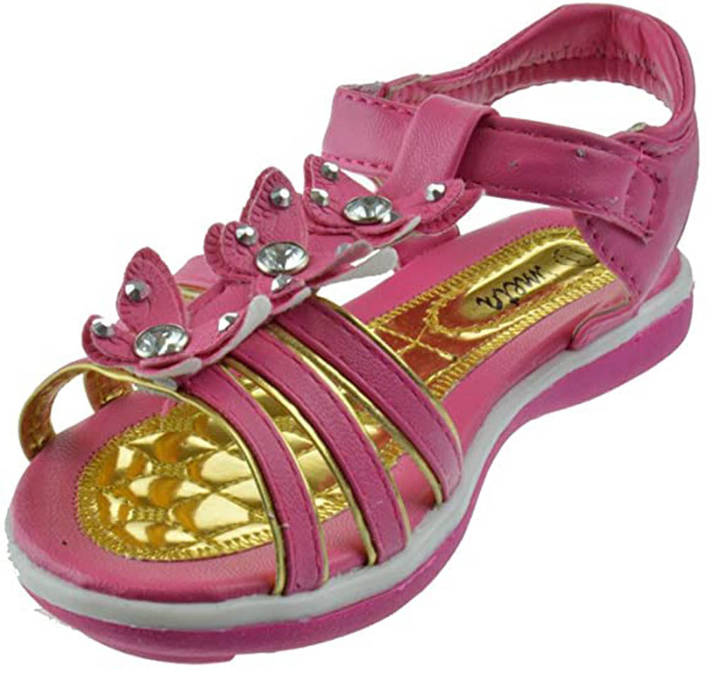 QQ-32K Girl&#39;s Detachable Strap Strappy Sandals