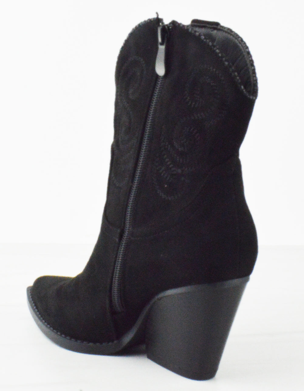 Rodeo Women&#39;s Suede Western Fashion Cowboy Booties