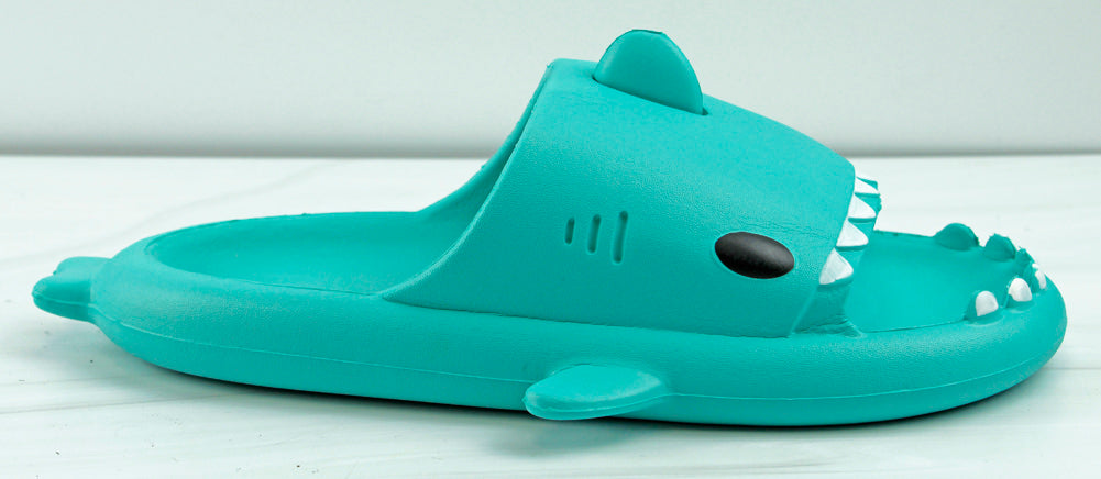 Kid&#39;s Comfort Slip On Shark Slides