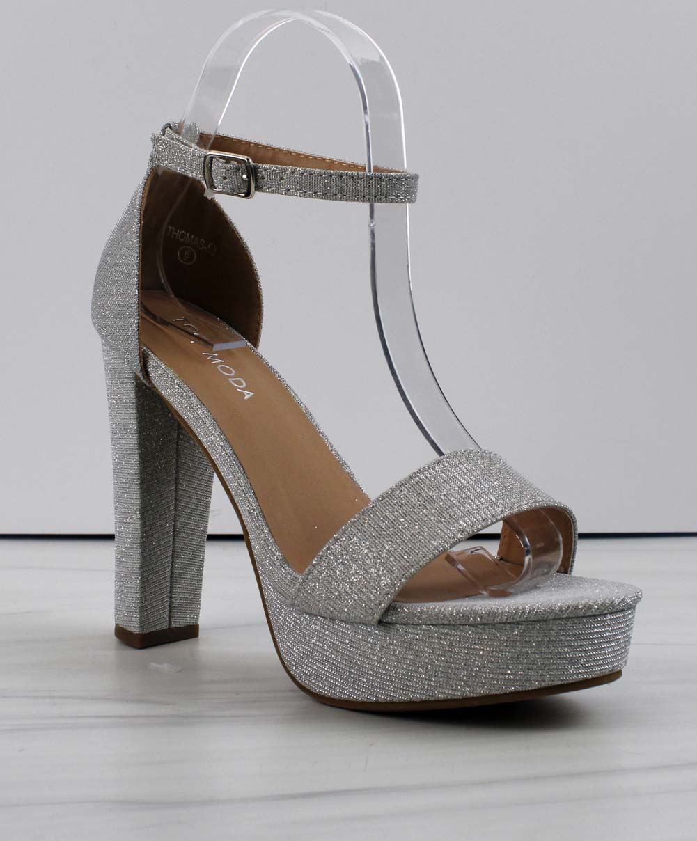 Buy Marc Loire Women Grey Textured Block Heels - Heels for Women 13697740 |  Myntra