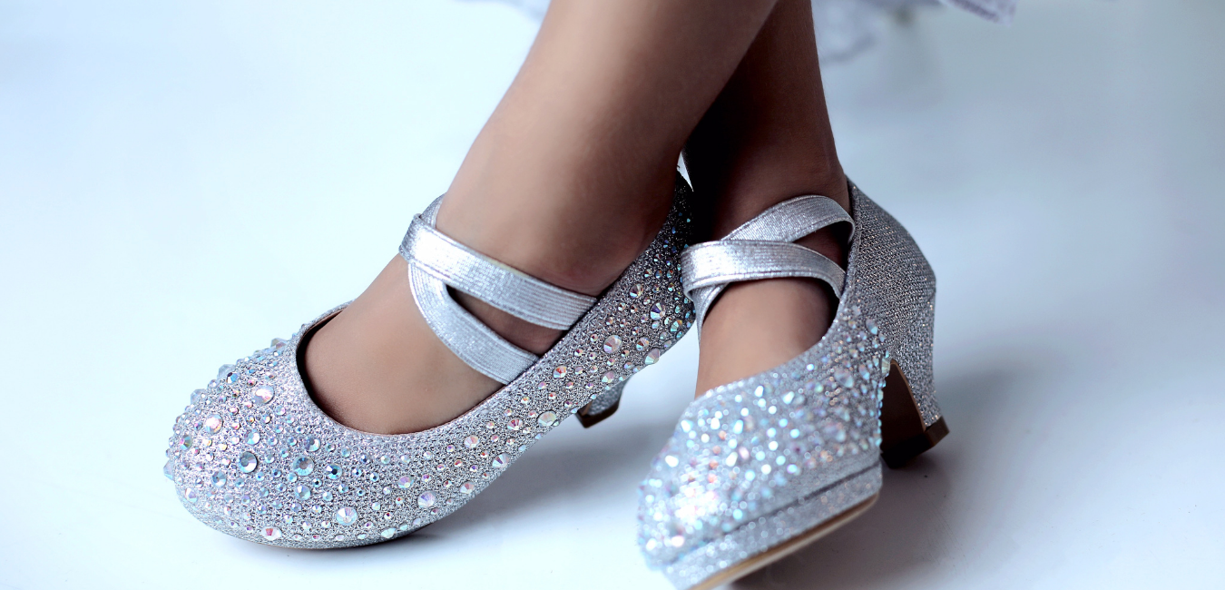 Trendy Elegant Rhinestone Open Toe Sandals Girls Breathable - Temu