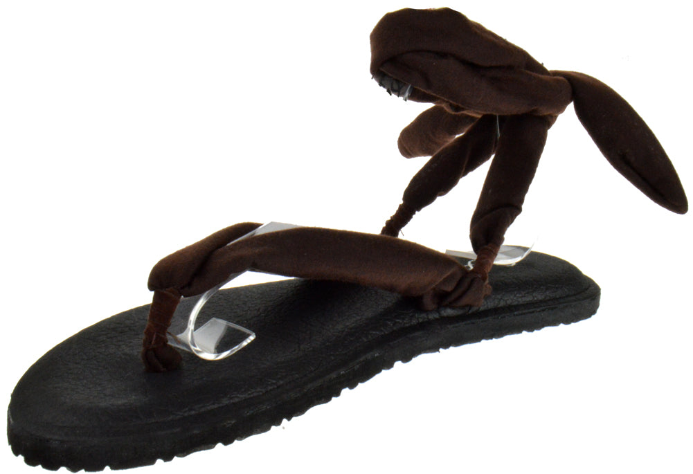 Yoga 1 Womens Wrap Around Sling Flat Sandals - SHOE BARGAIN WAREHOUSE  (WWW.)