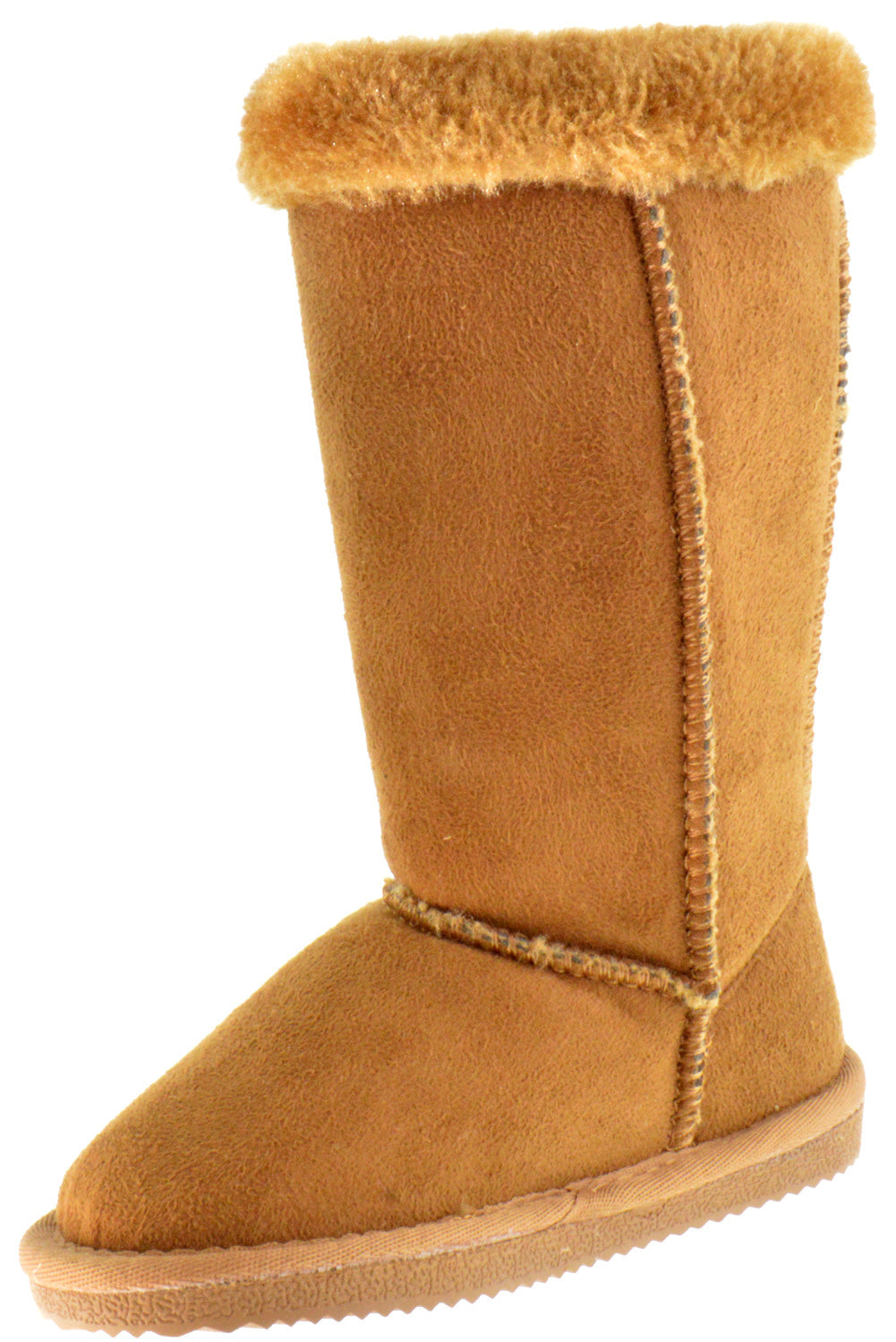 Anissa 3K Girl&#39;s 4 Button Shearling Boot