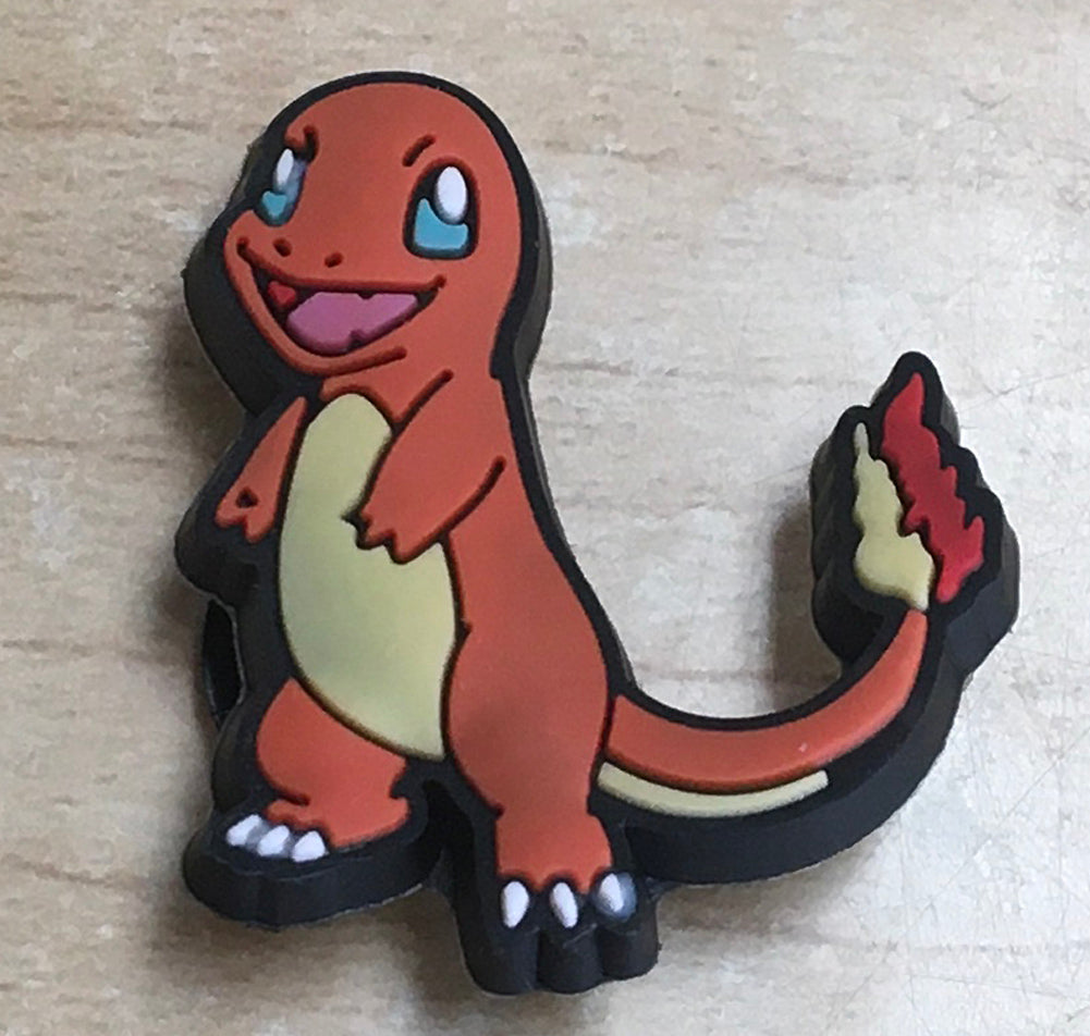 Charmander Pokemon Rubber Shoe Charms