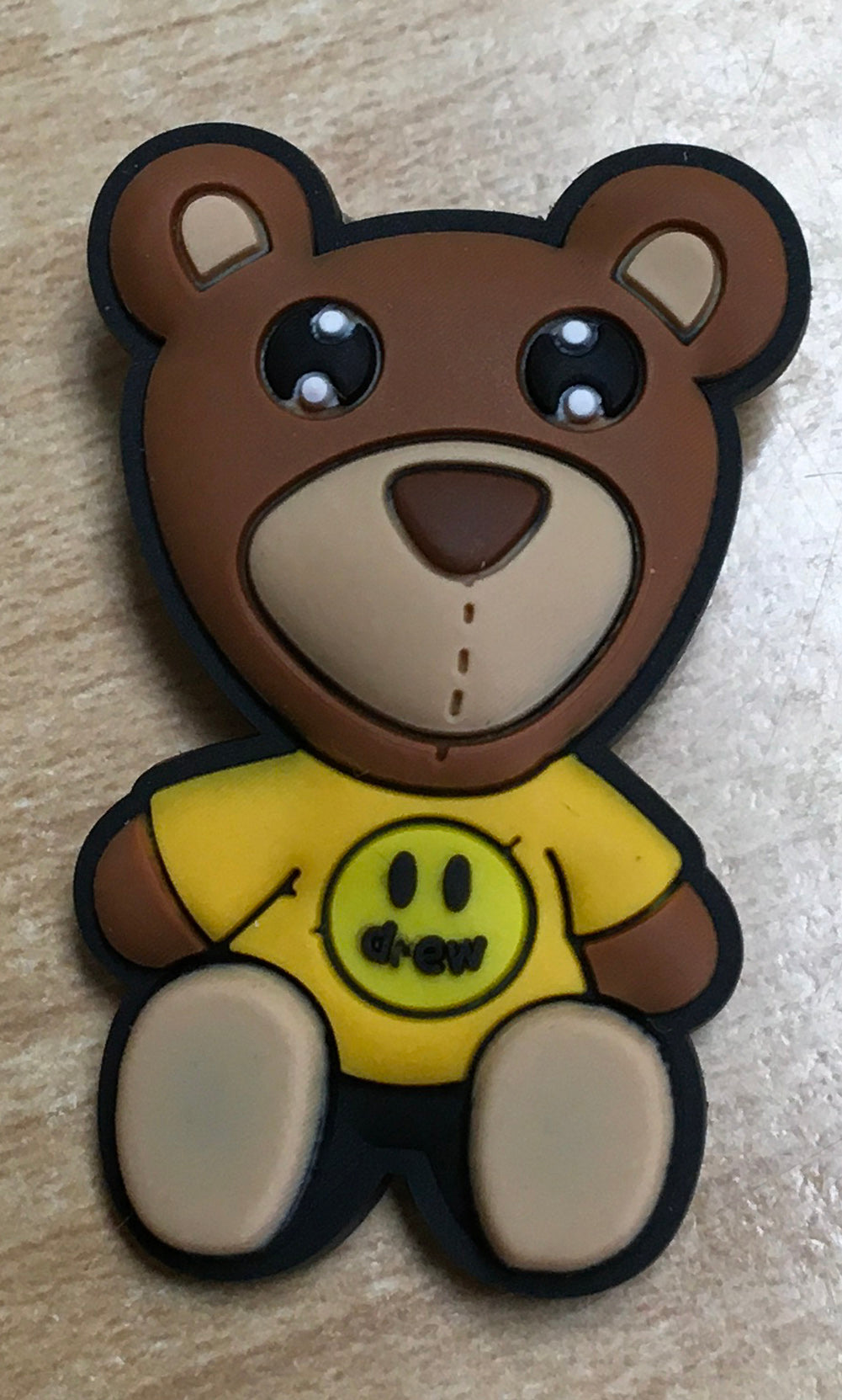 Drew Bear Rubber Shoe Charms