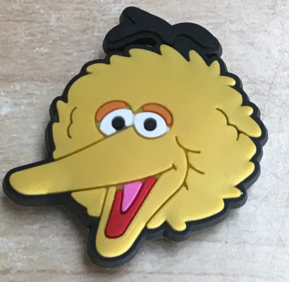 Big Bird Sesame Street Rubber Shoe Charms