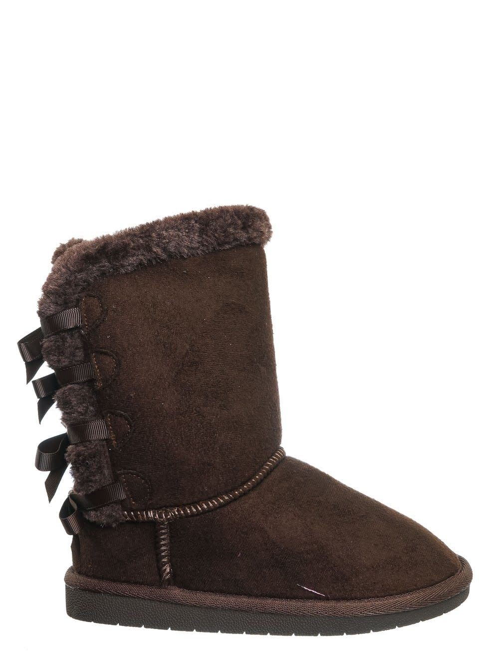 Ann 34 Women&#39;s Faux Fur Bowtie Shearling Boot