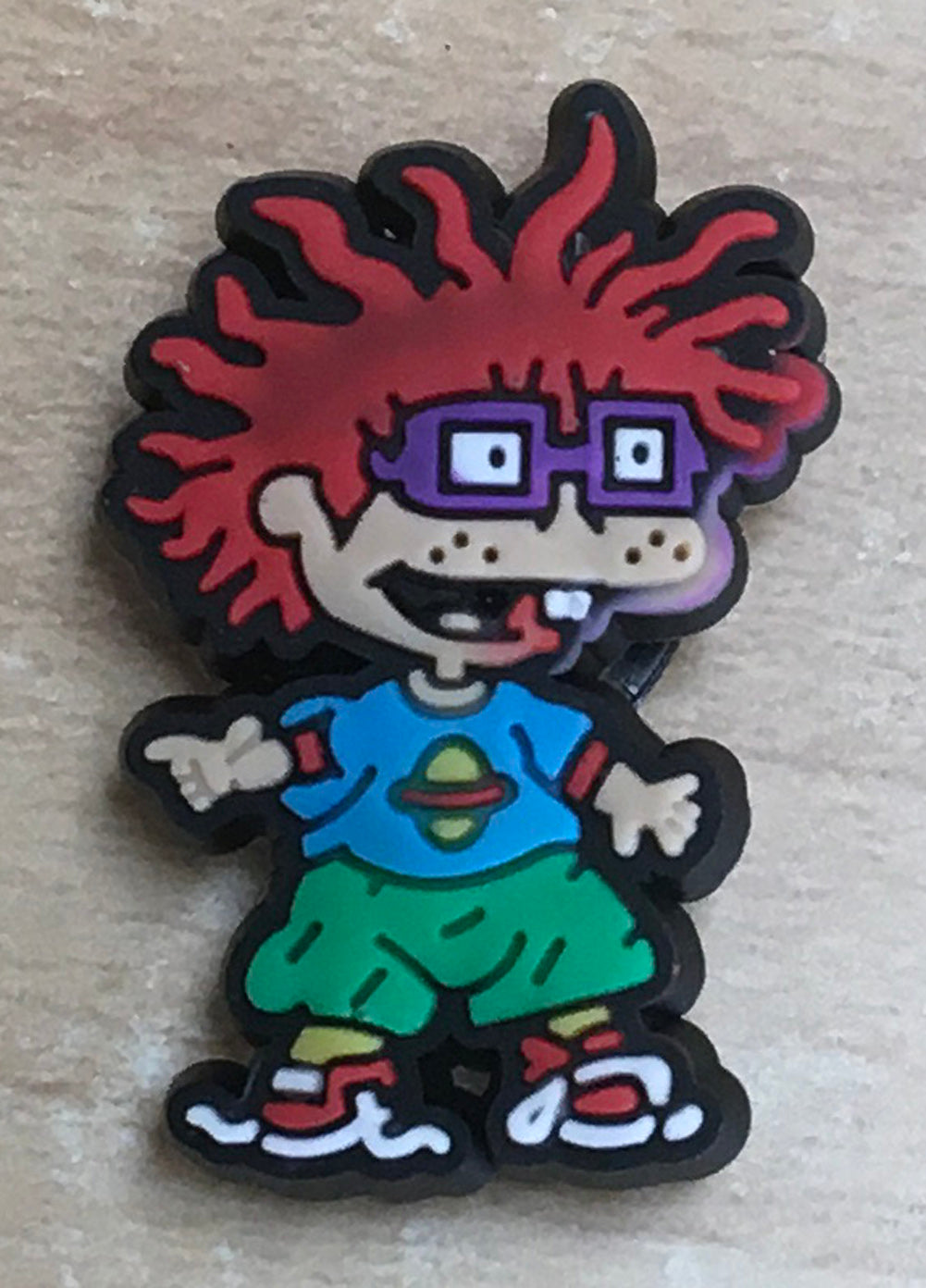 Chucky (Rugrats) Rubber Shoe Charms