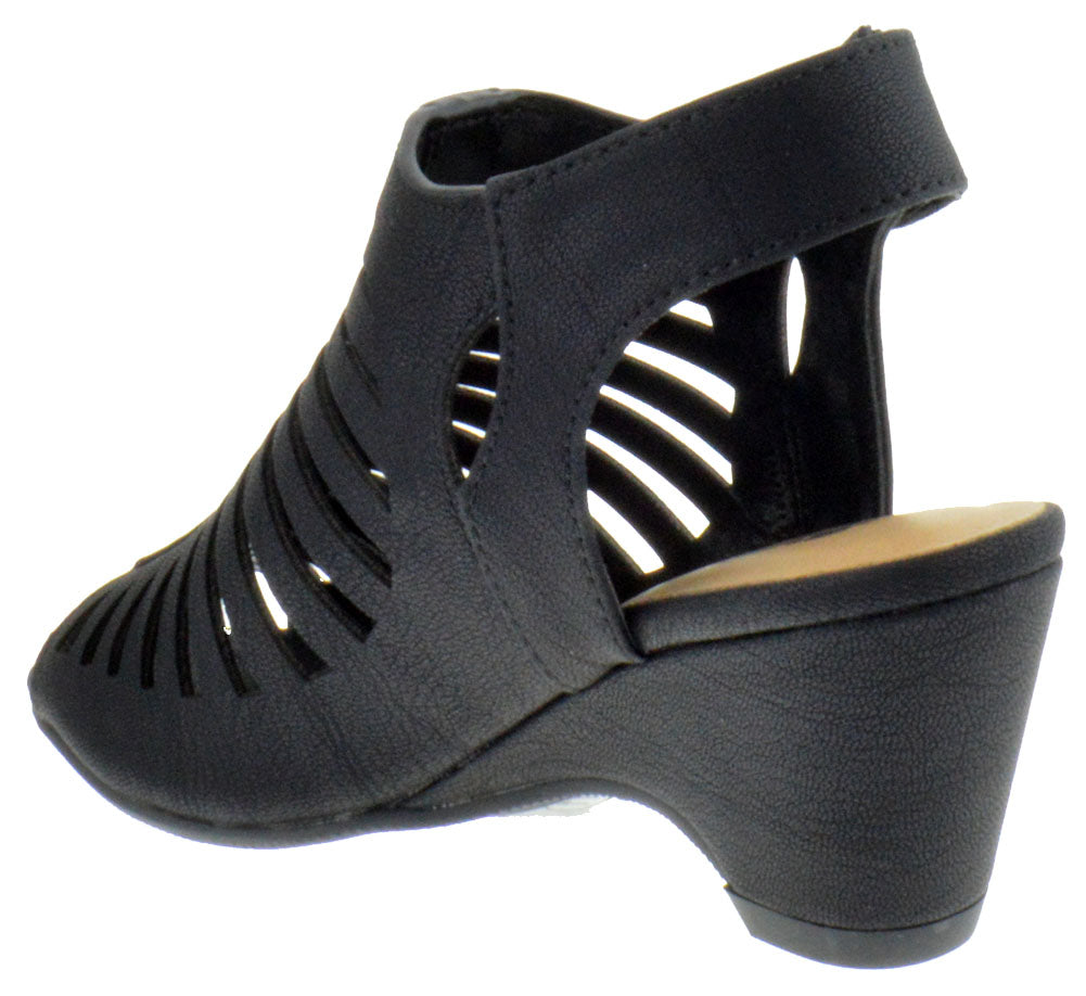 Shake-IIH Girls Peep Toe Wedge Sandal