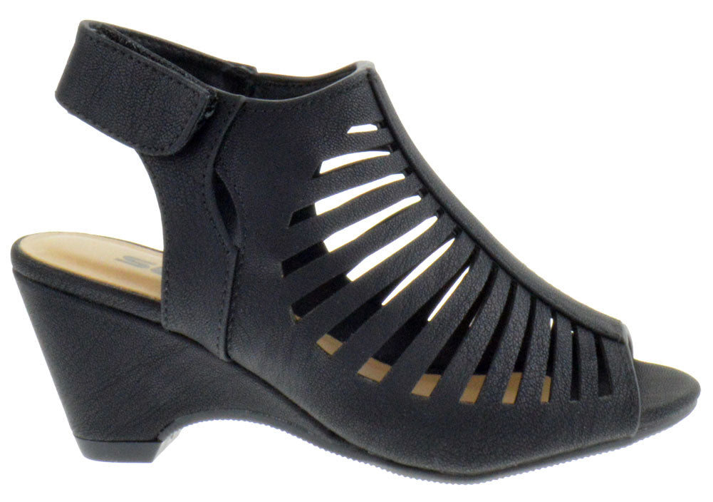 Shake-IIH Girls Peep Toe Wedge Sandal