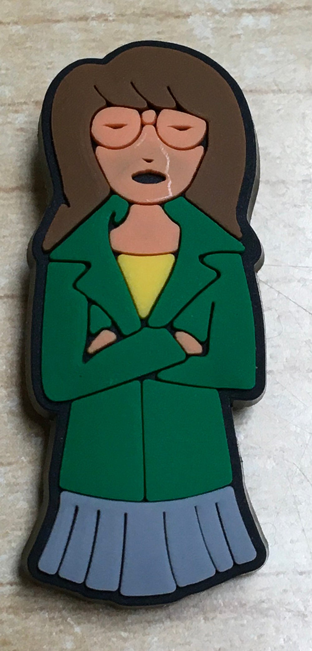 Daria Rubber Shoe Charms