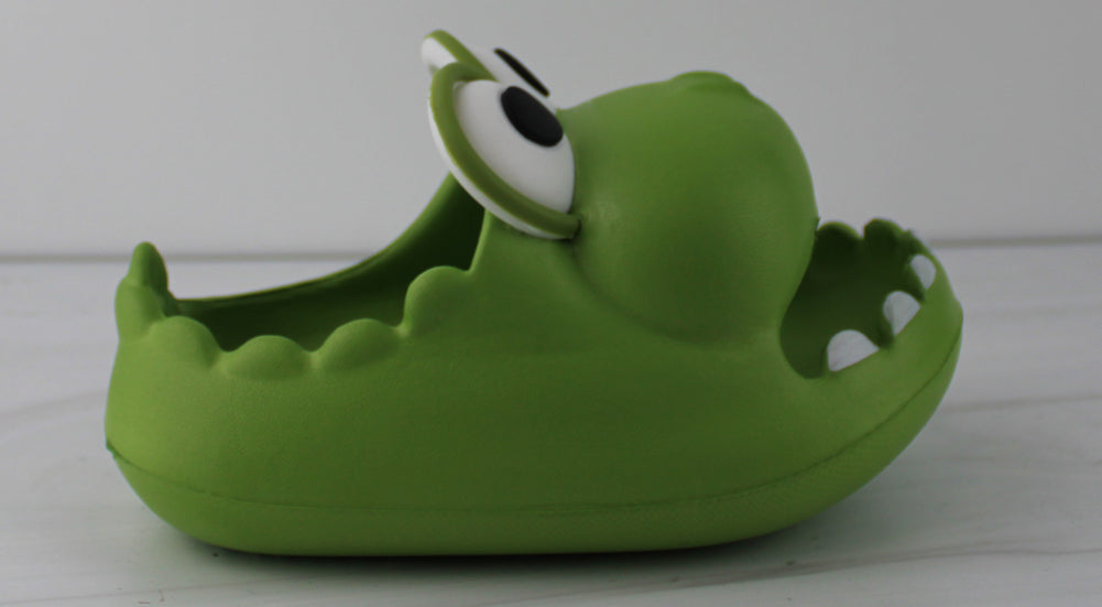 Little Kid&#39;s Slip On Dino Rubber Comfort Slides