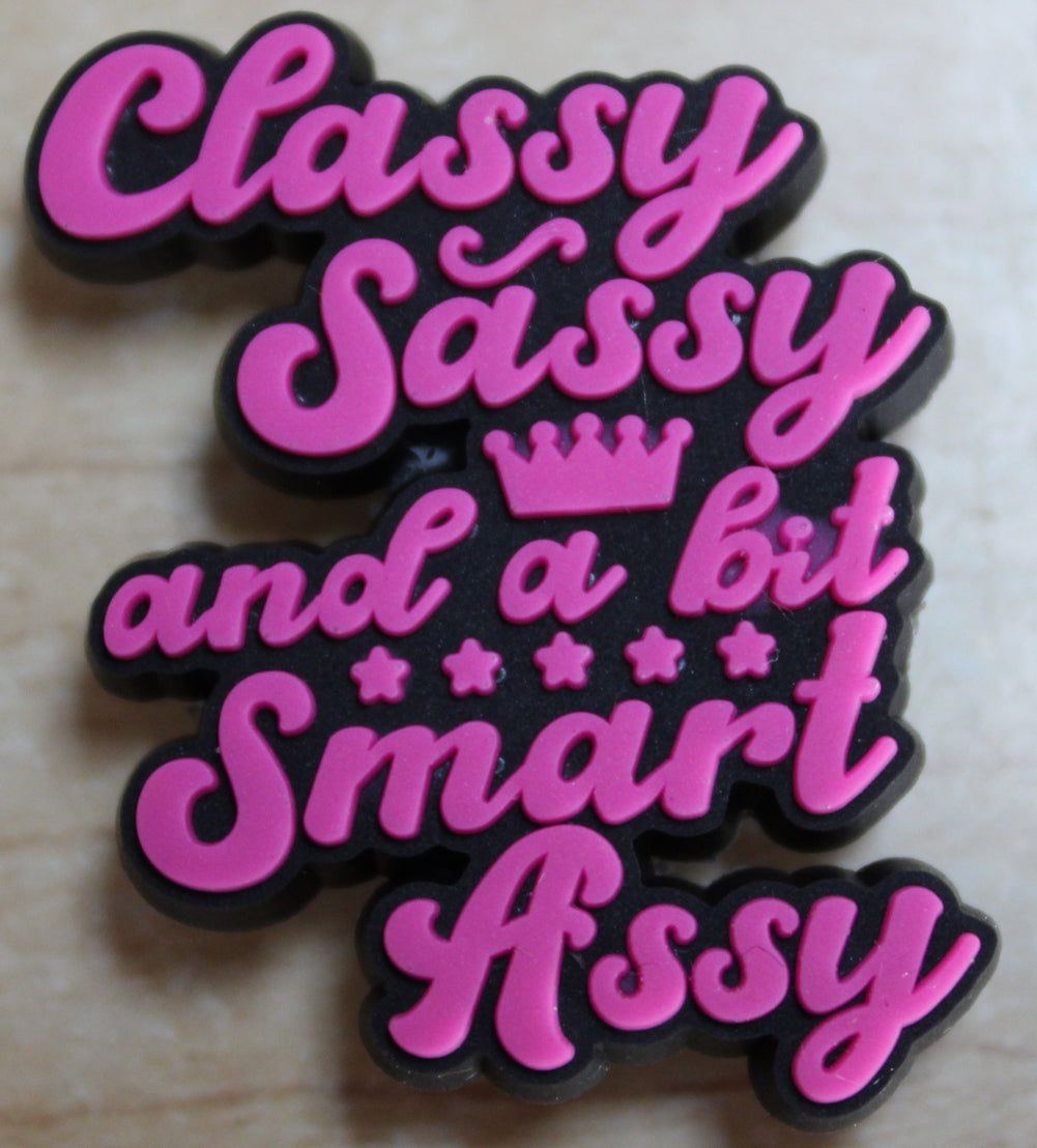 Classy, Sassy, Smart Assy Rubber Shoe Charms