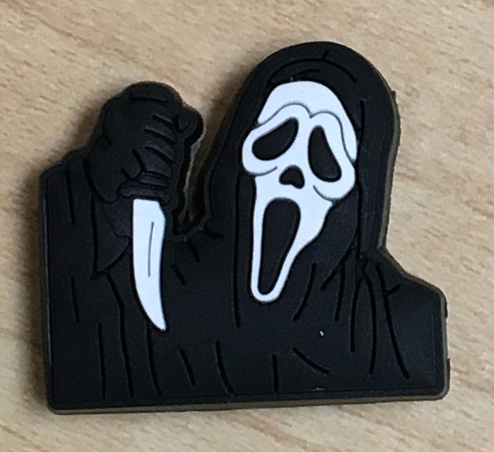 Scream Rubber Shoe Charms